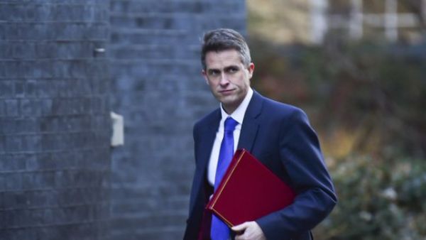 Defense Minister Gavin Williamson (Twitter)