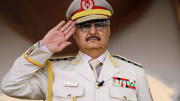 Libyan strongman Khalifa Haftar (Twitter)