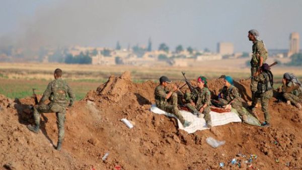 Kurdish militants (Twitter)