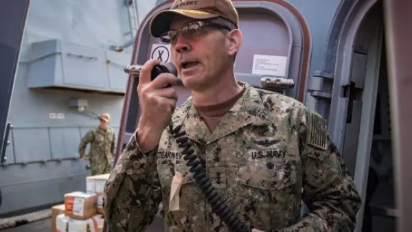 Vice Admiral, Commander of US Naval Forces Central Command, Scott Stearney (Twitter)