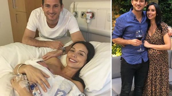 Christine Lampard and her husband Frank. (Instagram)