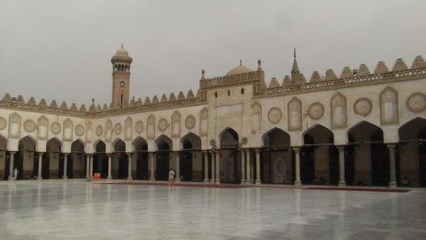 Al Azhar Mosque, the center of Islamic authority in Egypt.