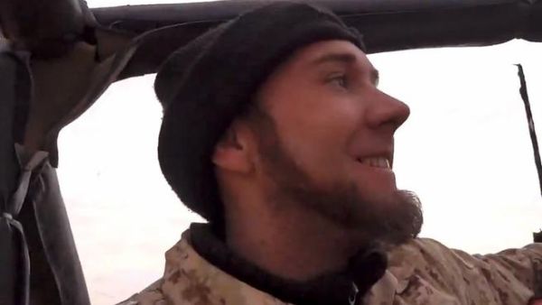 The American fighter in Syria. 