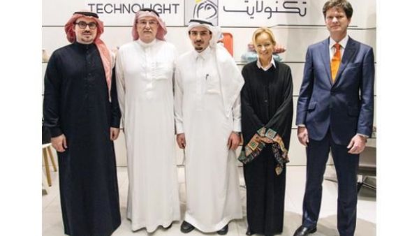 Top Technolight executives with guests and key representatives from construction and decoration consultant companies.
