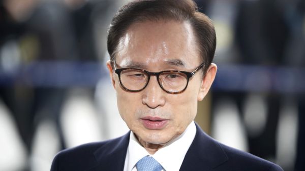 Former South Korean President Lee Myung-bak (AFP/File Photo)	