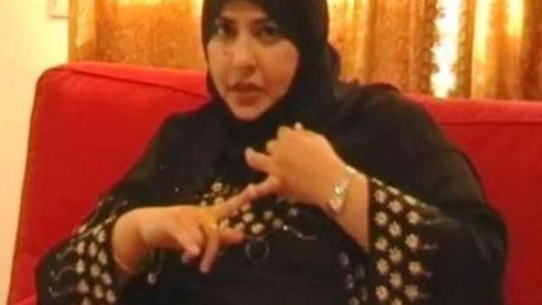 الناشطة الكويتية سلوى المطيري. 