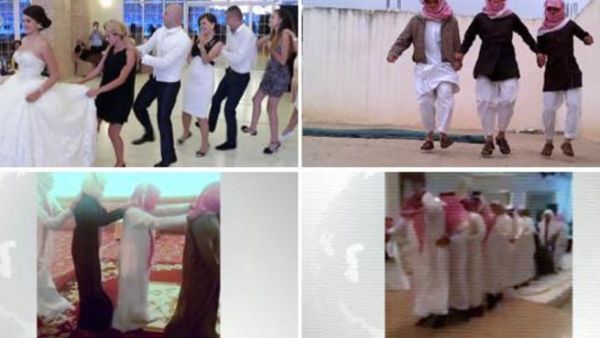 رقصة البطريق تنتشر بين الشباب السعودي