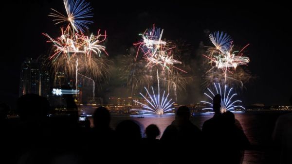 Abu Dhabi rings in 2018 with fireworks display. (AFP/File)