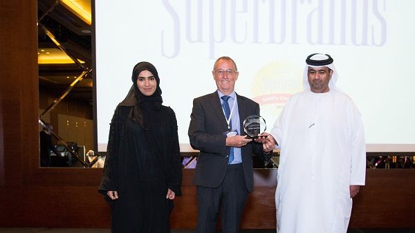 Acting SVP-RSG receiving the UAE Superbrand Award Acting SVP-RSG receiving the UAE Superbrand Award
