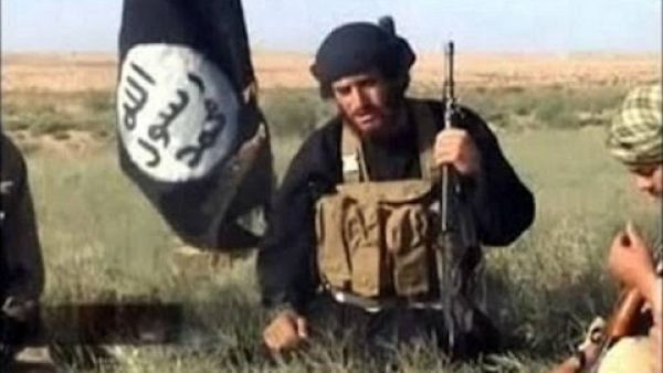 Abu Mohammed al-Adnani in a video before his death (Screengrab)