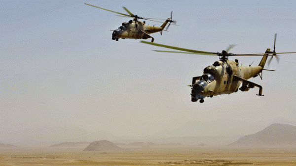 تحطم طائرة هليكوبتر ومصرع طاقمها