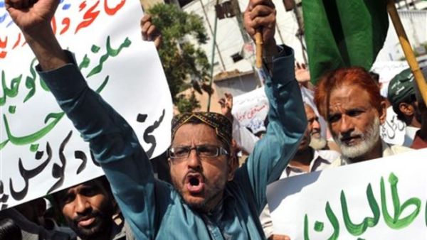 تظاهرة مؤيدة لطالبان باكستان-ا.ف.ب