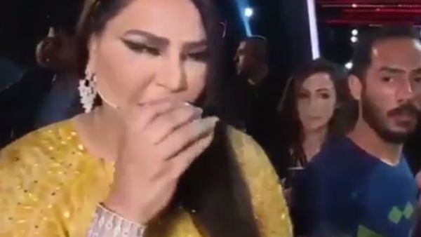 Ahlam could not but cry after she heard the result (Source: ahlamalshamsi - Ahlam)