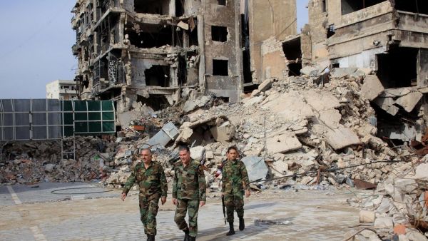 Much of Aleppo-Syria's pre-war largest city-has been destroyed by the war (AFP/File)