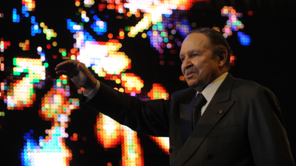  Algeria's ailing leader Abdelaziz Bouteflika informed the Constitutional Council he is resigning in a move that is to take effect on April 2, 2019, state television said.  (Fayez Nureldine / AFP)