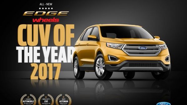 فورد إدج تسجّل إنجازاً جديداً مع لقب سيارة كروس أوفر لعام 2017 من مجلة ويلز فورد إدج تسجّل إنجازاً جديداً مع لقب سيارة كروس أوفر لعام 2017 من مجلة ويلز