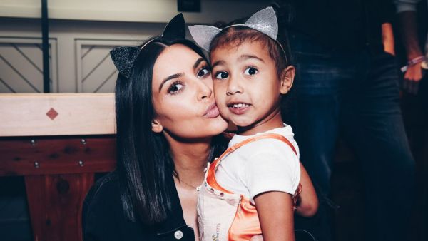 North West and Kim Kardashian (Twitter)