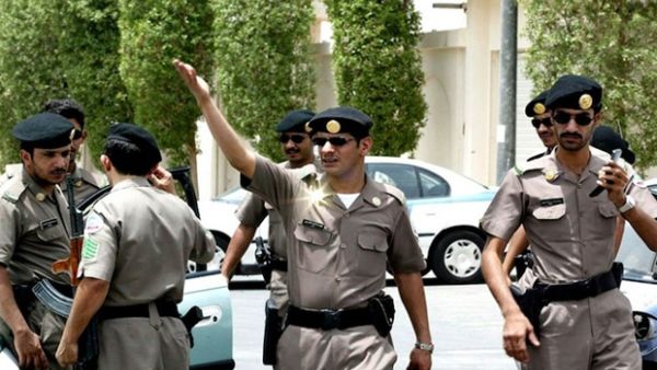 Saudi police officers on duty. (AFP/File)