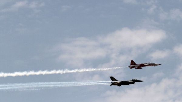 Turkish fighter jets hit PKK targets Monday night. (AFP/file) 