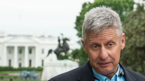 Libertarian candidate Gary Johnson asked "what is Aleppo?" in an interview this morning. (AFP/File) 