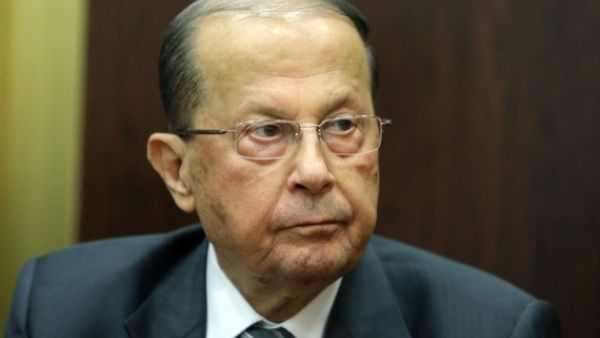 Aged 81, Lebanese member of parliament and ex-general Michel Aoun is a controversial figure. (AFP/Joseph Eid)