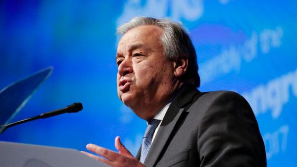 UN Secretary-General António Guterres. (AFP/ File Photo)