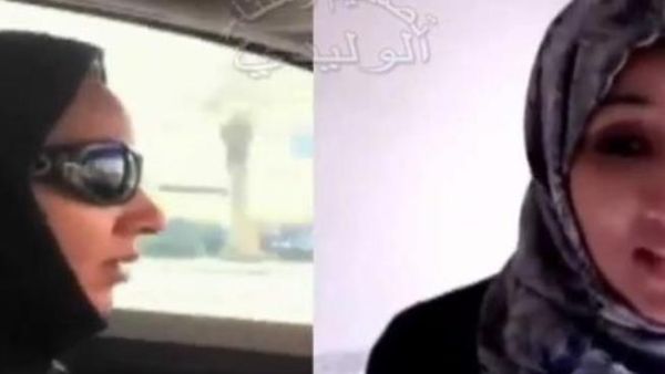  منال الشريف تشرح الهدف من الحملة وتظهر وهي تقود السيارة أيضا.