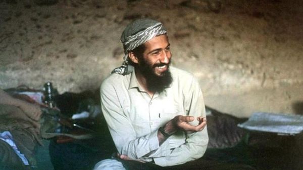 بن لادن في شبابه.