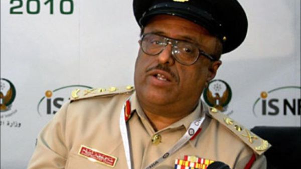 الفريق ضاحي خلفان القائد العام لشرطة دبي