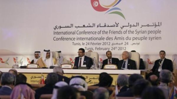 تونس تستضيف مؤتمر أصدقاء سوريا