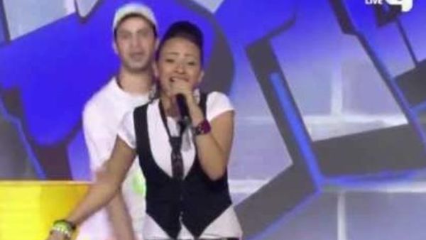 المتسابقة مي منضور في برنامج عرب غوت تالنت   المتسابقة مي منضور في برنامج عرب غوت تالنت