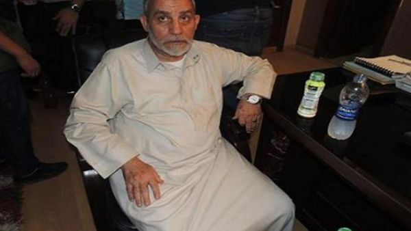 اعتقال  مرشد الاخوان المسلميين محمد بديع في مصر