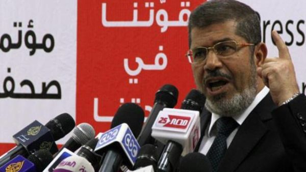 الرئيس المصري محمد مرسي 