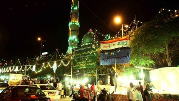 مظهر من احتفالات مولد السيدة زينب في مصر 