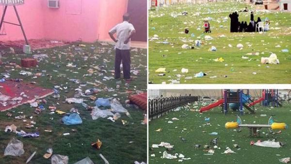 خليجيون ينظفون شوارع النمسا