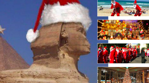 Faces of Christmas in Egypt (Twitter)