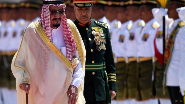 The announcement was made on the second day of a four-day state visit to Malaysia by Saudi Arabia's King Salman. (AFP/Manan Vatsyayana)
The announcement was made on the second day of a four-day state visit to Malaysia by Saudi Arabia's King Salman. (AFP/Manan Vatsyayana)