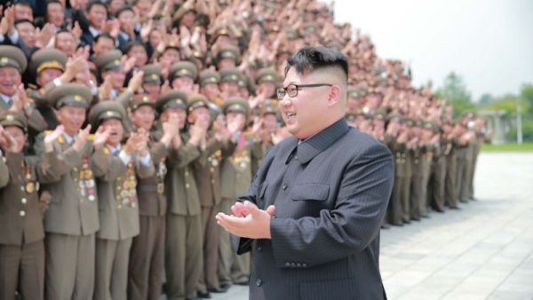 North Korea’s leader Kim Jong-un irmly wishes to “vigorously advance” bilateral ties with South Korea. (AFP/ File Photo)