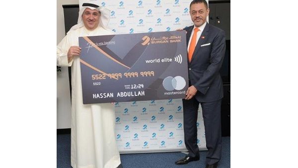 Khalid Elgibali, Division President, MENA, Mastercard , Hameed Mohammed Abul, Acting Group Chief Private Banking Officer of Burgan Bank Khalid Elgibali, Division President, MENA, Mastercard , Hameed Mohammed Abul, Acting Group Chief Private Banking Officer of Burgan Bank