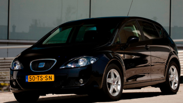 A file photo of a black Seat Leon, similar to the vehicle used in the attacks. (Flickr, Tom Roeleveld)