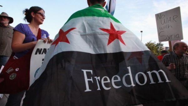 Nonviolent protests are not winning the war in Syria, but armored vehicles and body armor to the Syrian opposition might help.
