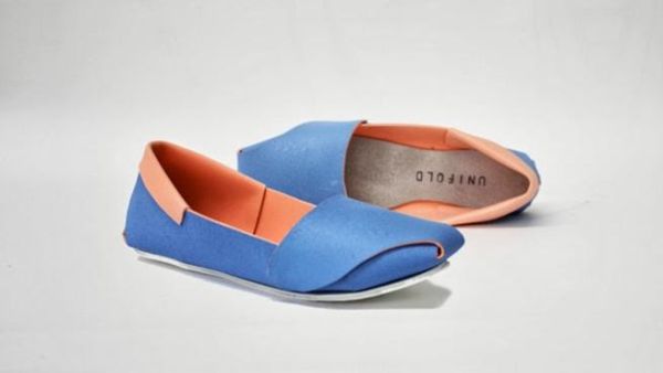 The Unifold shoes are made cheap and could save many a foot from going bare.