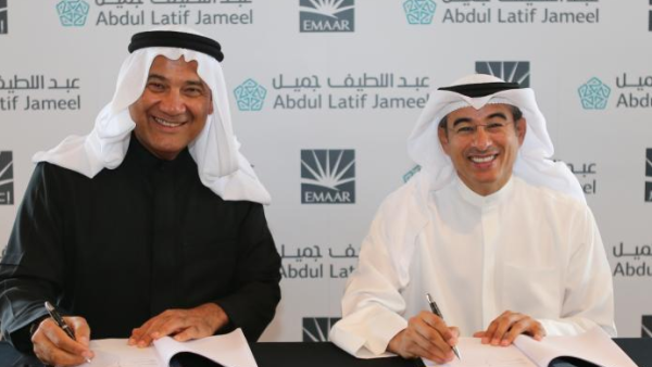 Mohammed Abdul Latif Jameel, President of Abdul Latif Jameel and Mohamed Alabbar, Chairman of Emaar Properties. (ALJ)