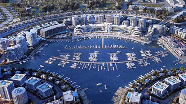 An artist's impression of the Layan complex. (Image courtesy of GDN)