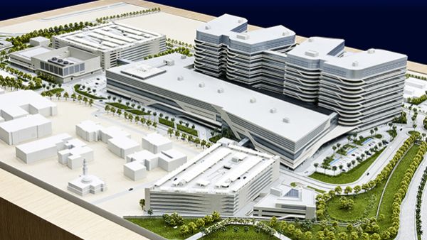 The New Jahra Hospital is due for completion in March 2018. 