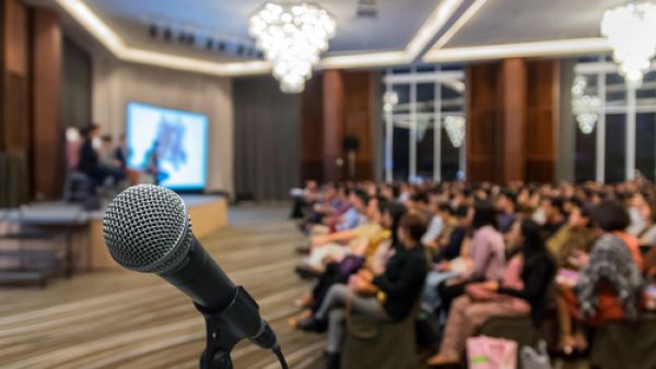 Saudi Arabia aims to become the main destination for conferences and exhibitions in the Middle East by 2020. (Shutterstock) 