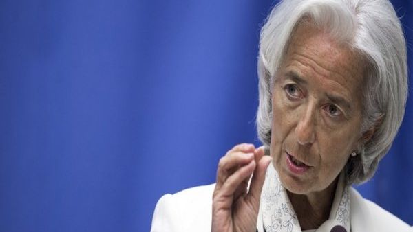 Lagarde explained that there is “still a little bit of implementation” to be completed before the IMF board can meet with regards to both exchange rate and to subsidies. (AFP/File)

