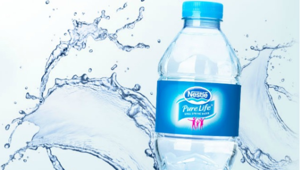 According to a leaked document, coliform bacteria was found in samples of Nestle Pure Life and Baraka Water bottled water. (Nestle Pure Life)