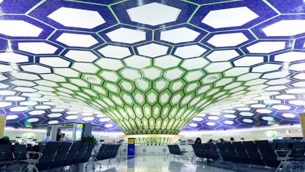 The Middle East is an emerging market for smart airports. Abu Dhabi Airport. (File photo)