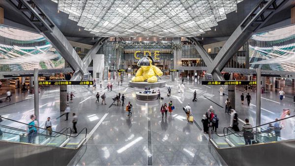 Hamad International Airport in Doha, designed by HOK. (HOK)